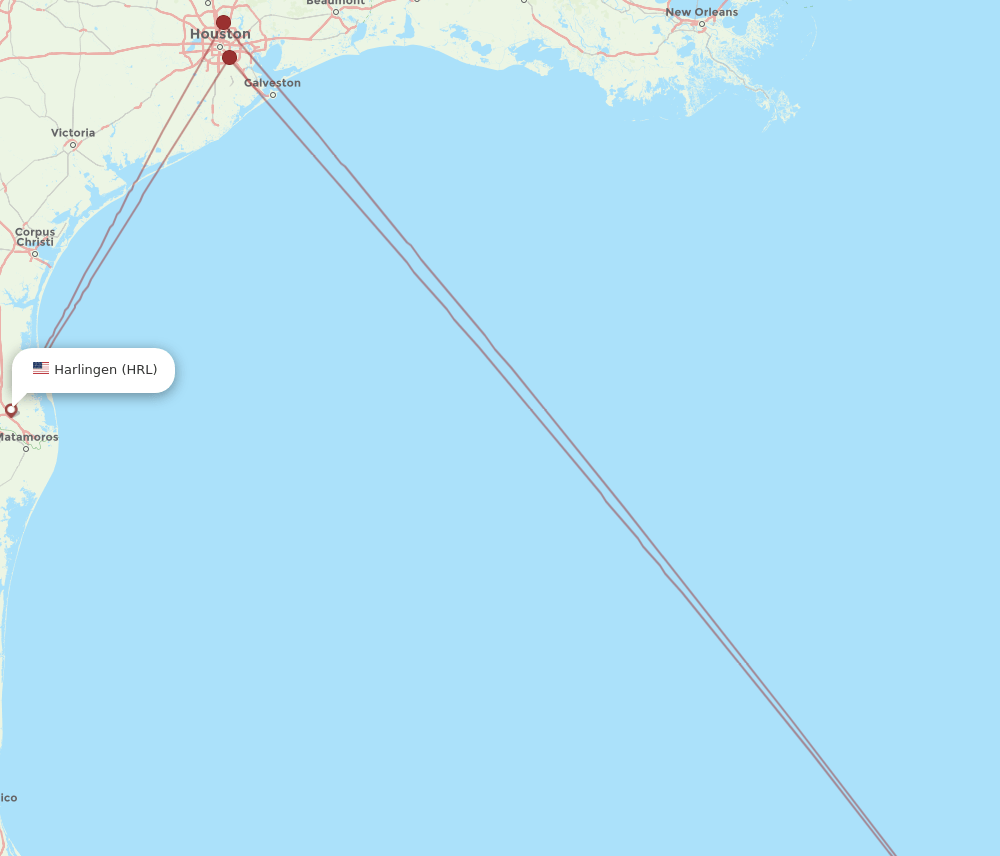 HRL-CZM flight routes