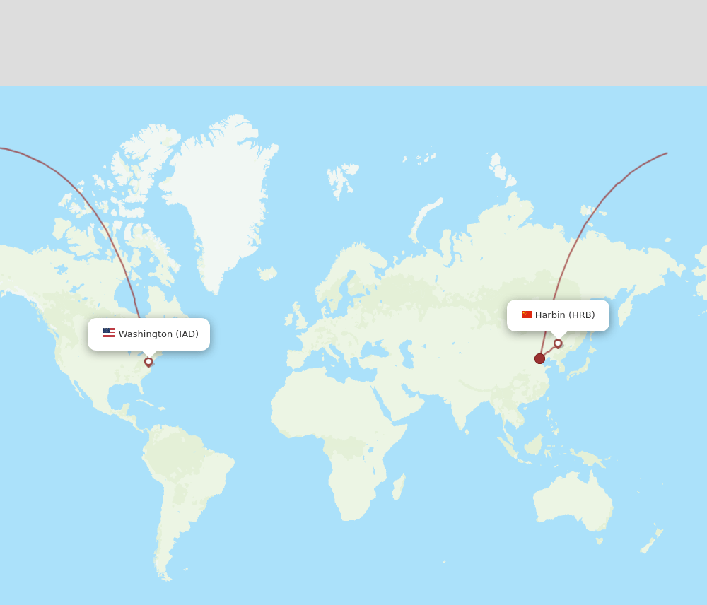 IAD-HRB flight routes
