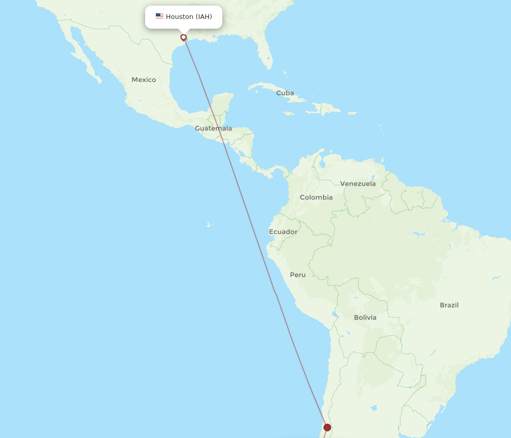 IAH-ZAL flight routes