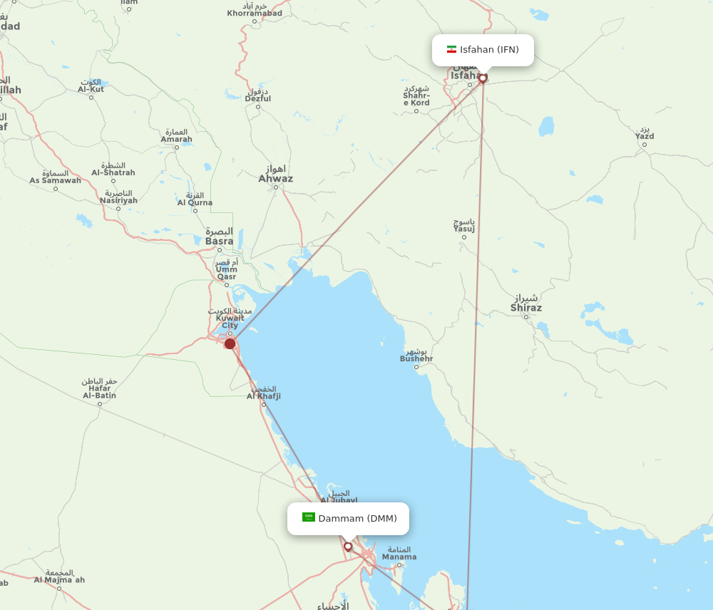 IFN-DMM flight routes