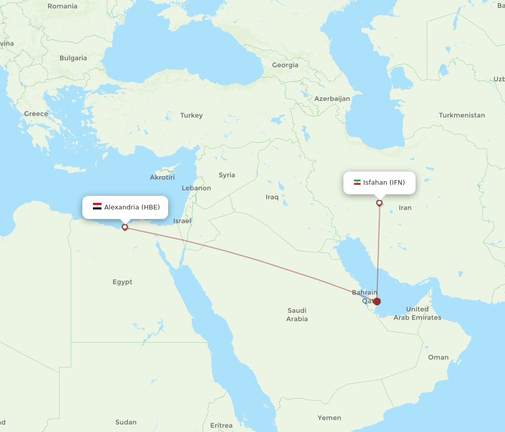 IFN-HBE flight routes