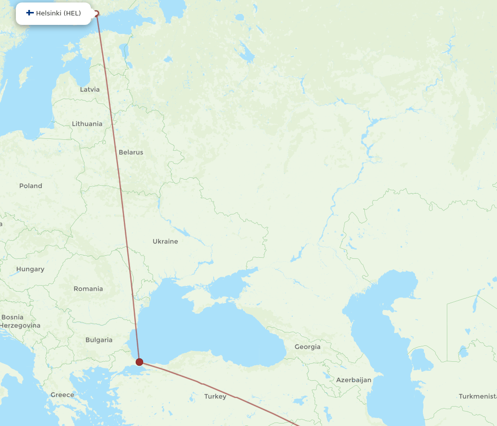 IFN-HEL flight routes