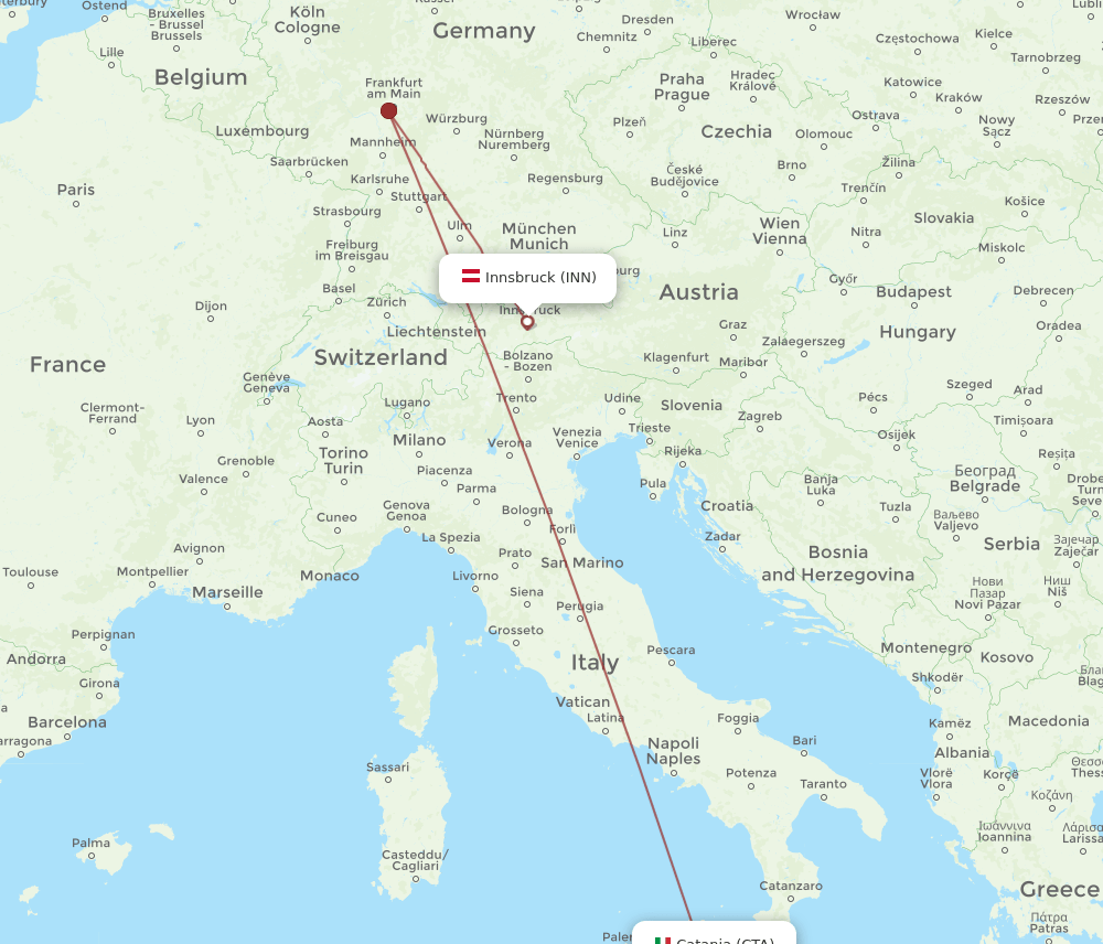 INN-CTA flight routes