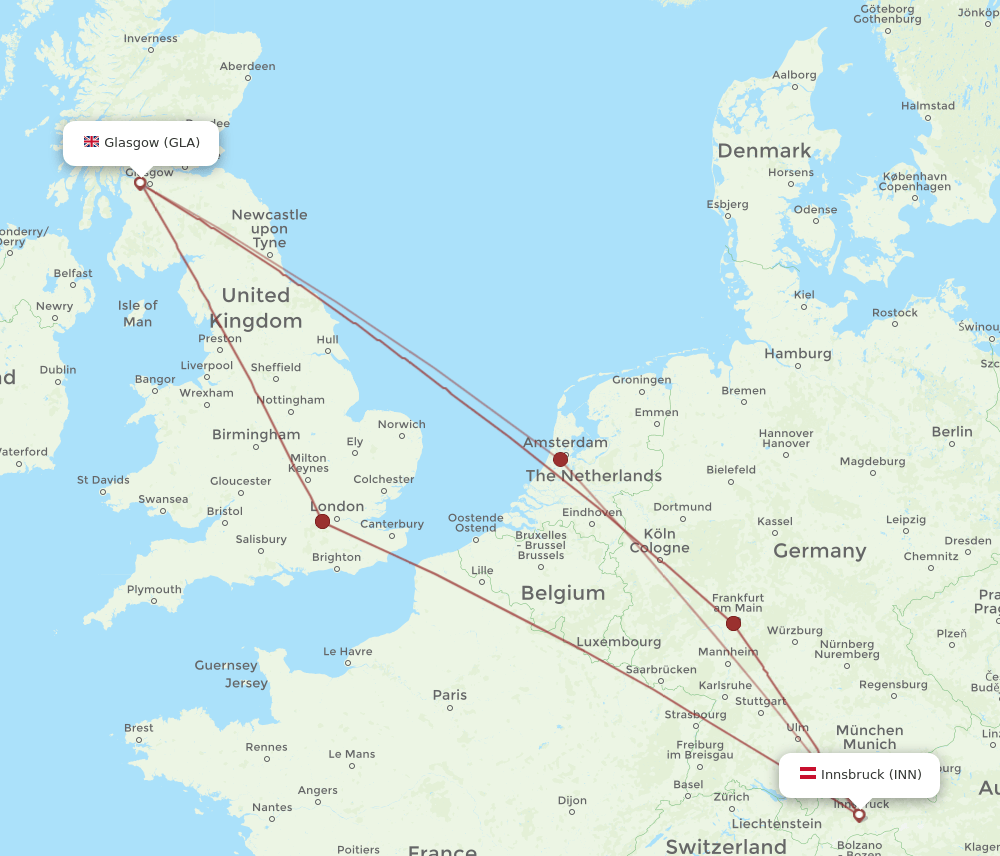 INN-GLA flight routes