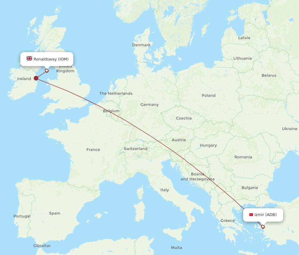 IOM-ADB flight routes