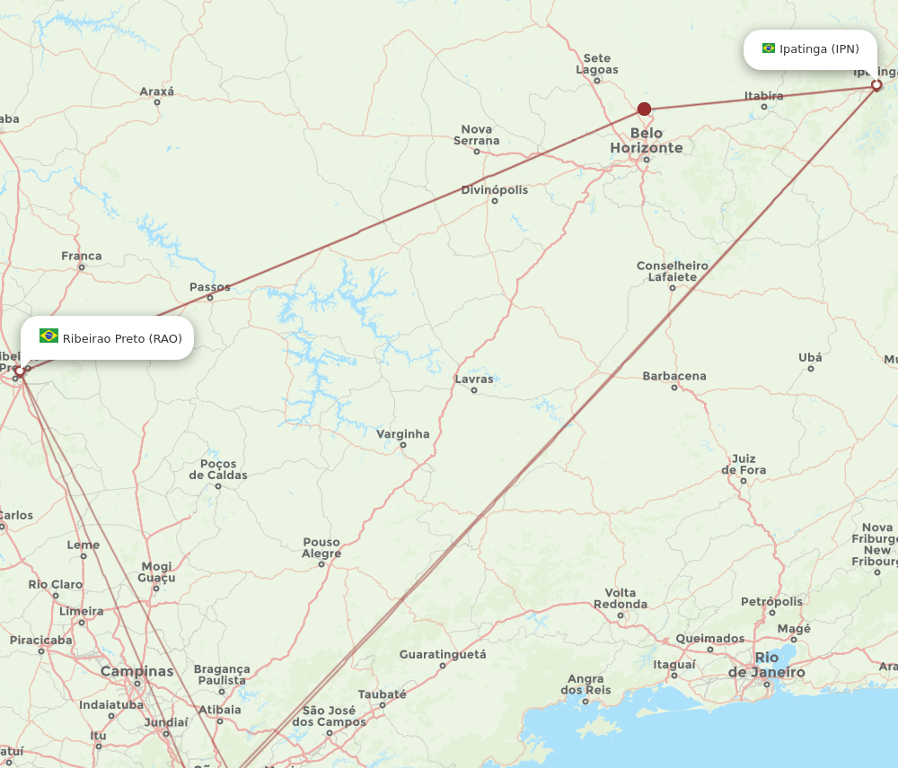 IPN-RAO flight routes
