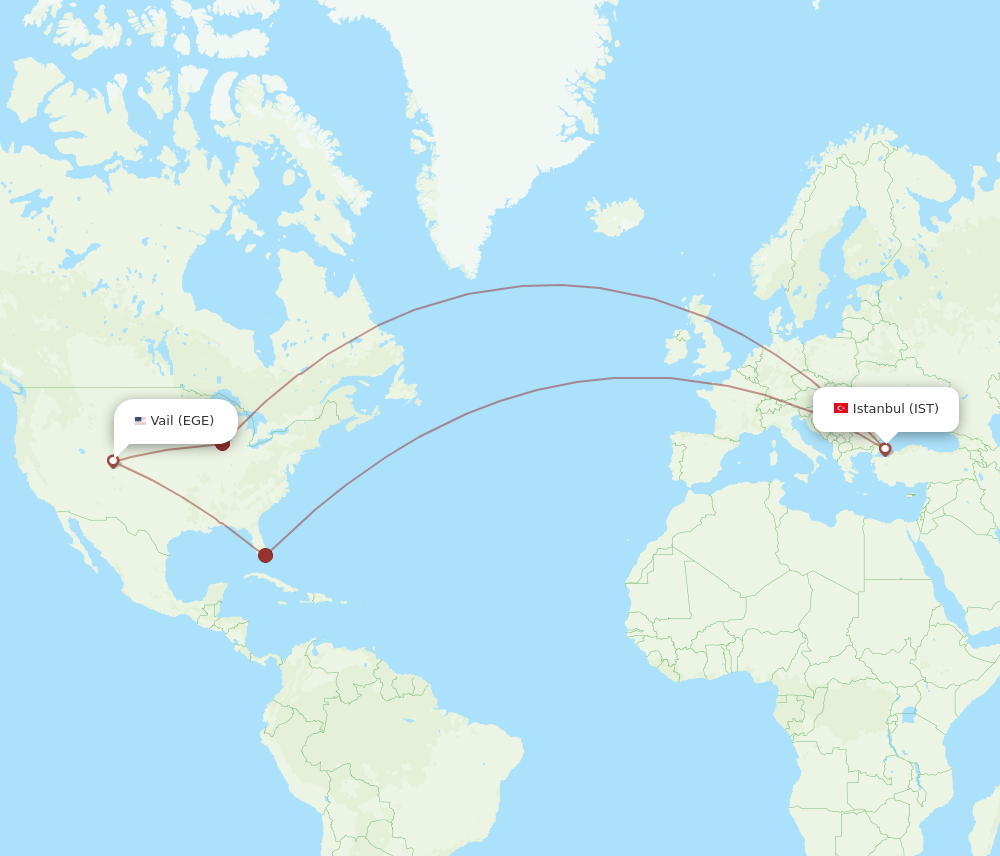 IST-EGE flight routes