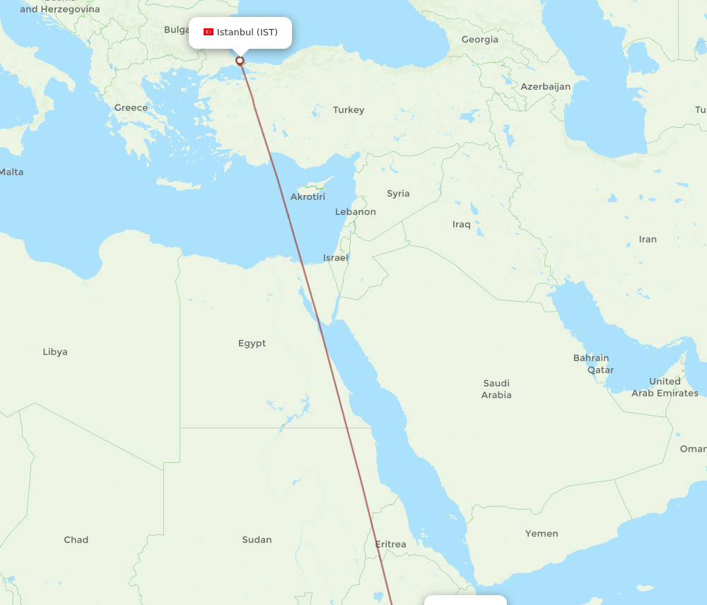 IST-JIJ flight routes