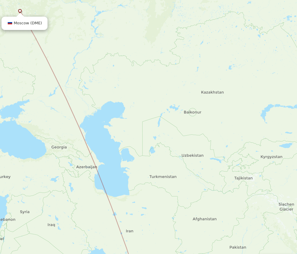 JAI-DME flight routes