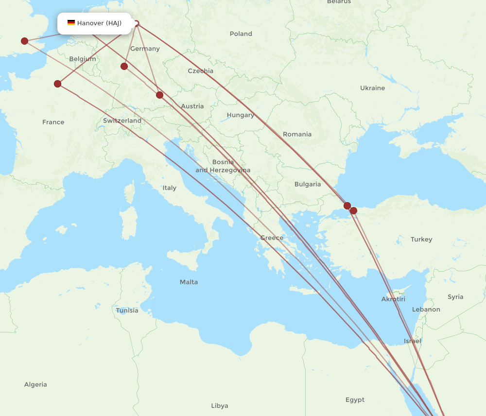 JED-HAJ flight routes