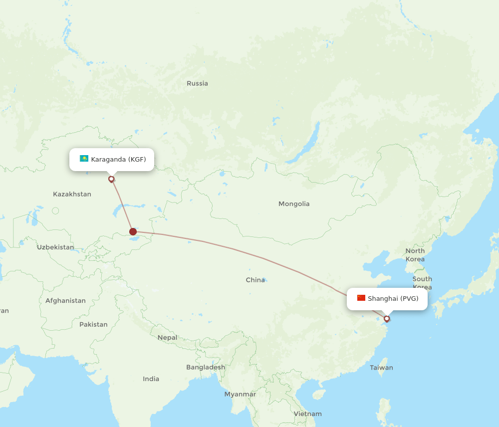 all-flight-routes-from-shanghai-to-karaganda-pvg-to-kgf-flight-routes