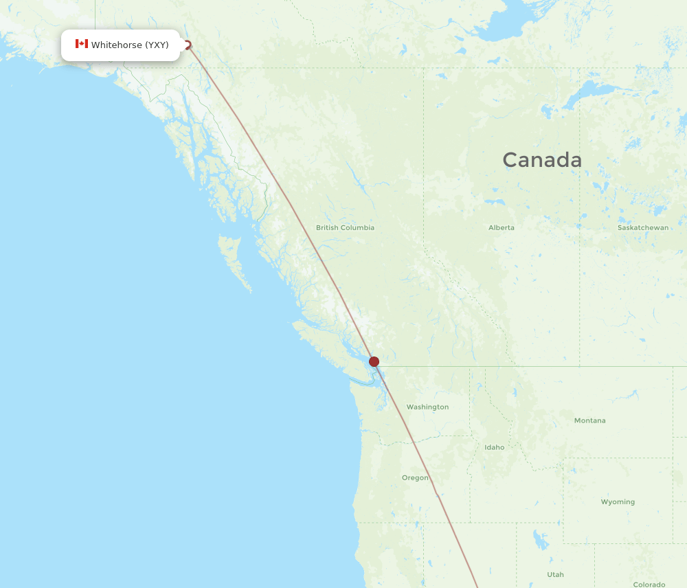 LAS-YXY flight routes