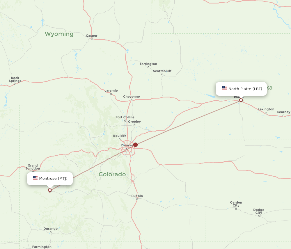 LBF-MTJ flight routes