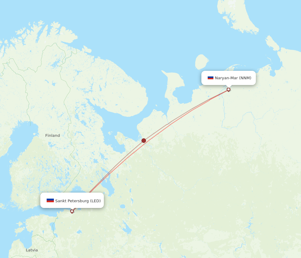 LED-NNM flight routes