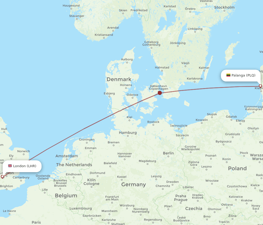 LHR-PLQ flight routes