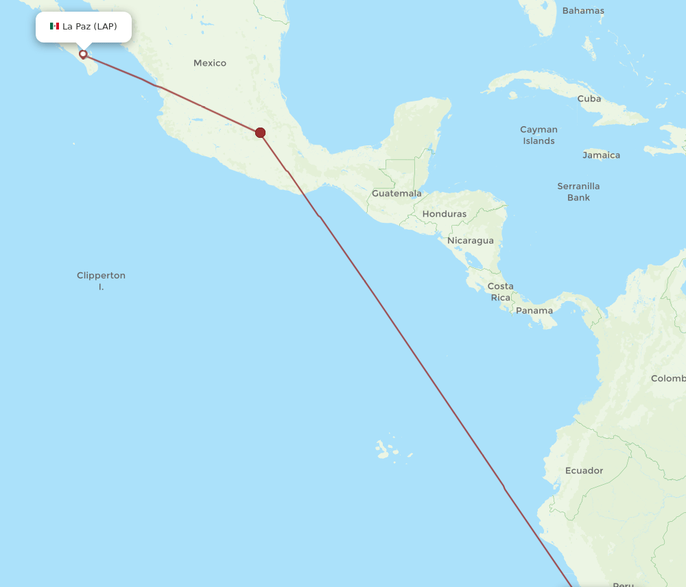 LIM-LAP flight routes