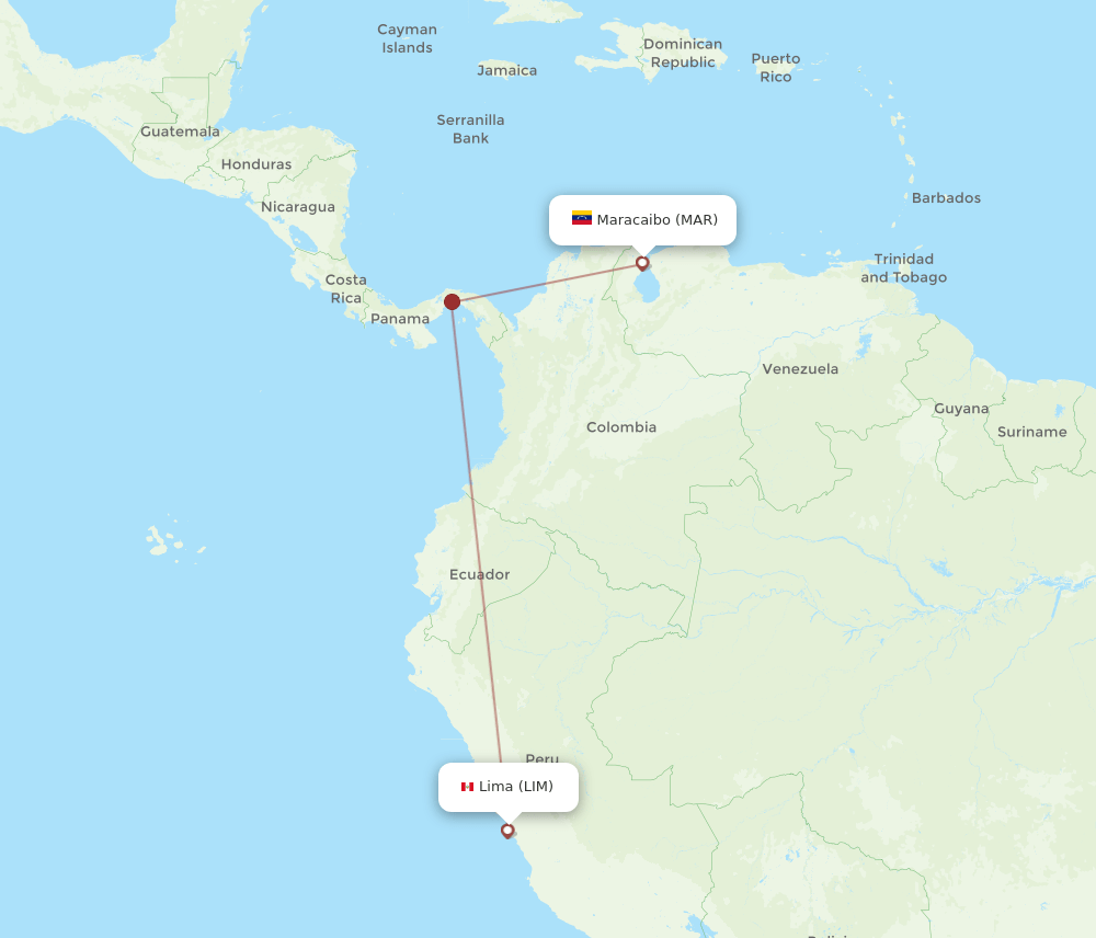 LIM-MAR flight routes