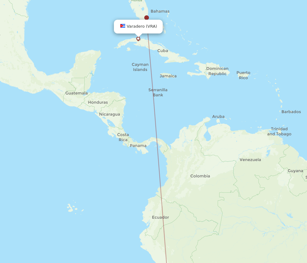 LIM-VRA flight routes