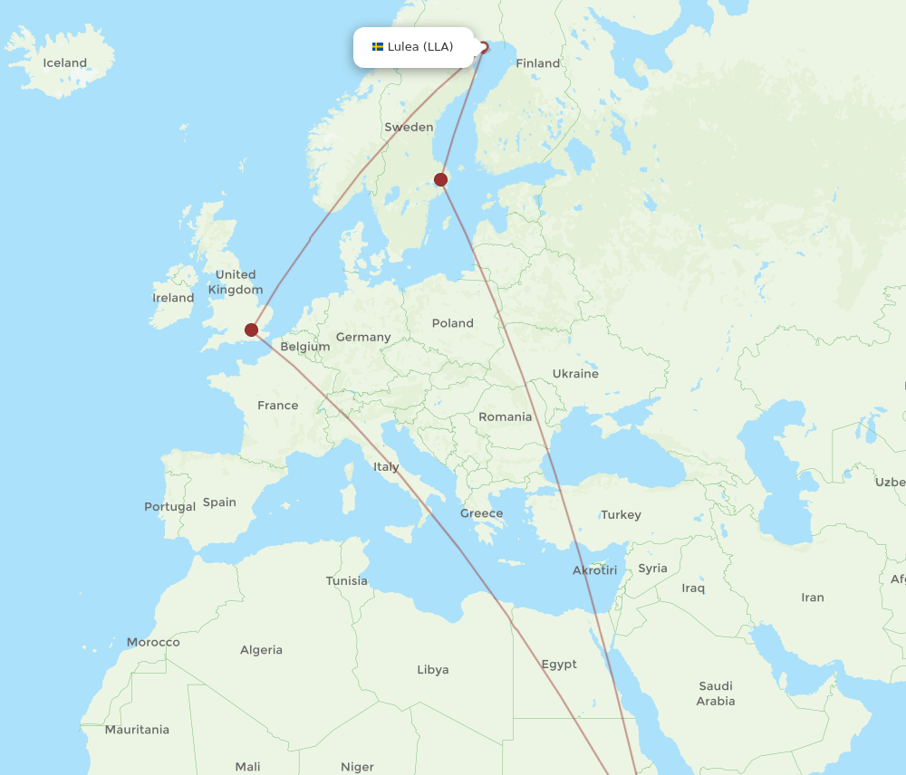 LLA-ADD flight routes
