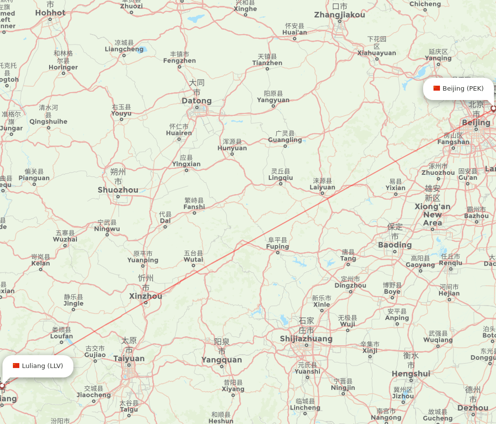 All Flight Routes From Luliang To Beijing LLV To PEK Flight Routes all-flight-routes-from-luliang-to-beijing-llv-to-pek-flight-routes