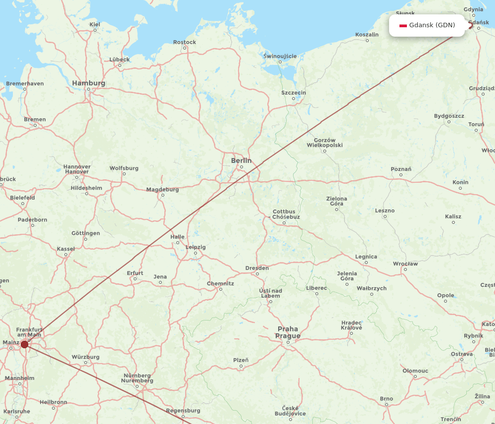 LNZ-GDN flight routes