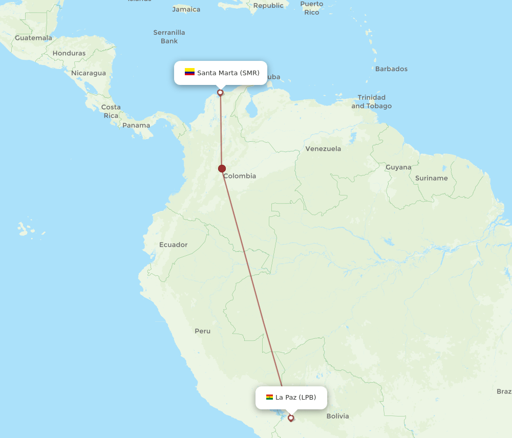 LPB-SMR flight routes