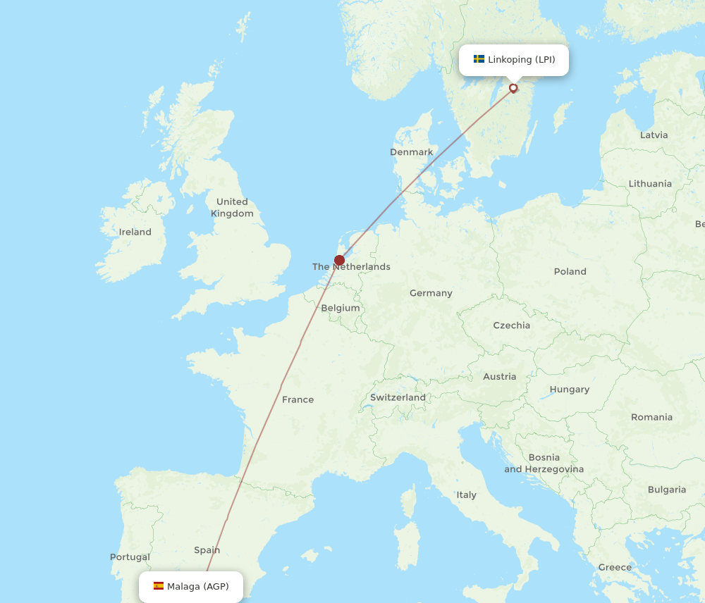LPI-AGP flight routes