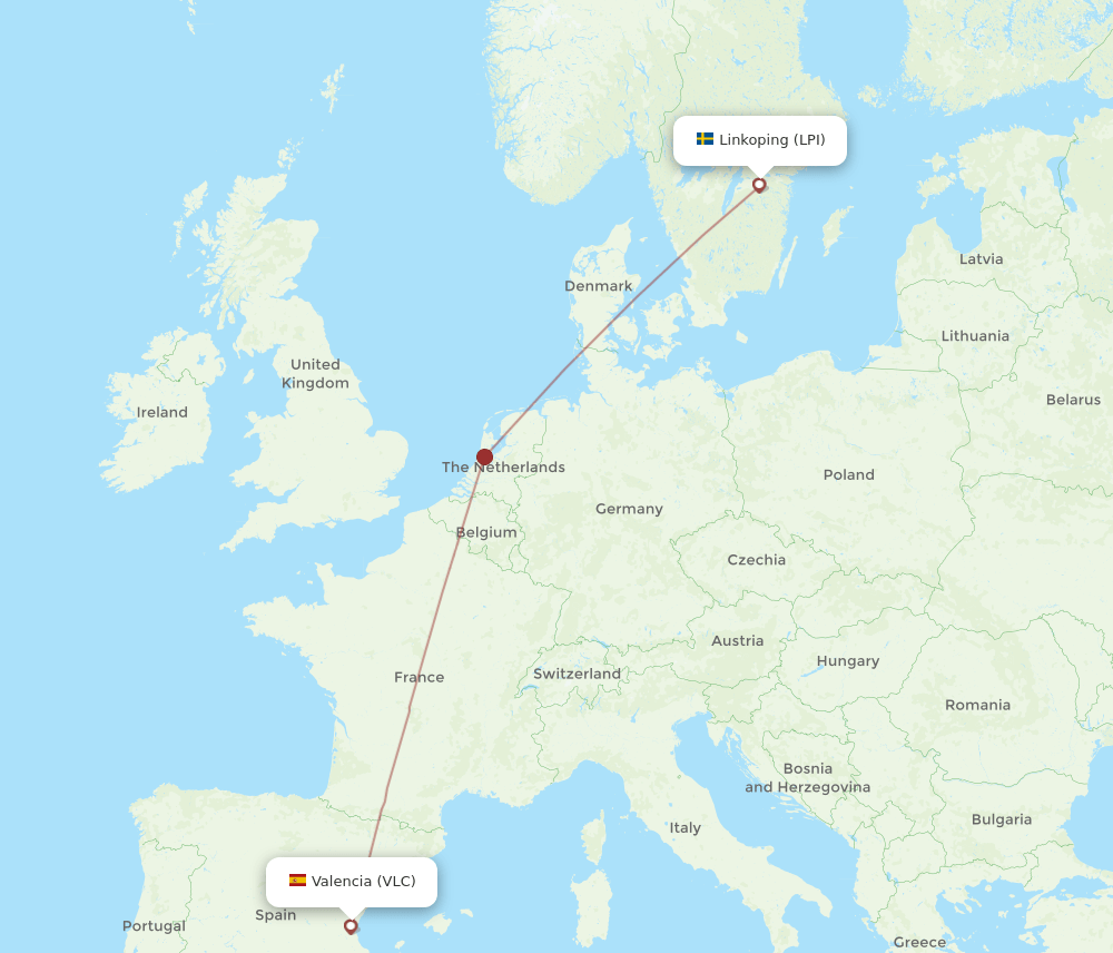 LPI-VLC flight routes