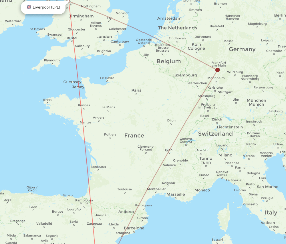 LPL-ALC flight routes