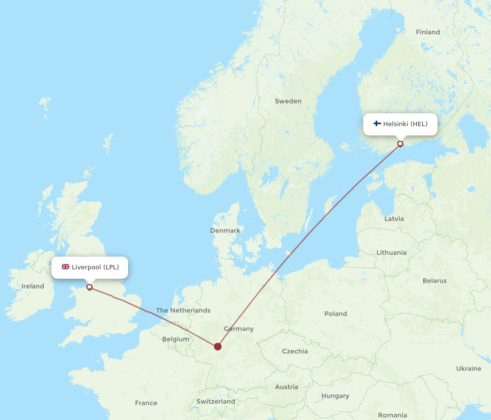 LPL-HEL flight routes