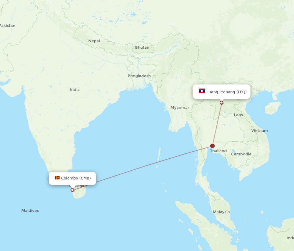 LPQ-CMB flight routes