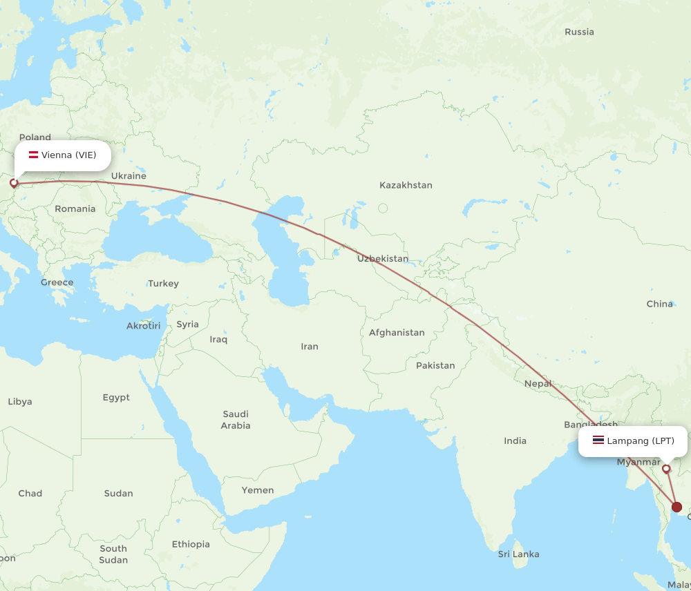 LPT-VIE flight routes