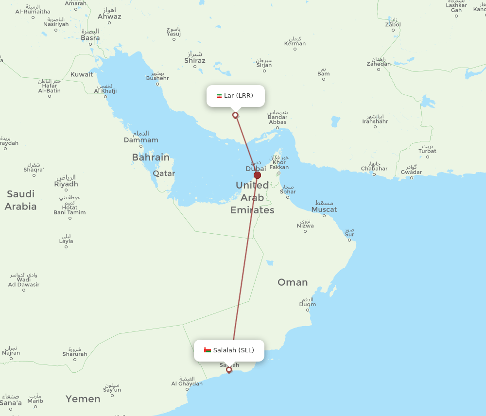 LRR to SLL flights and routes map