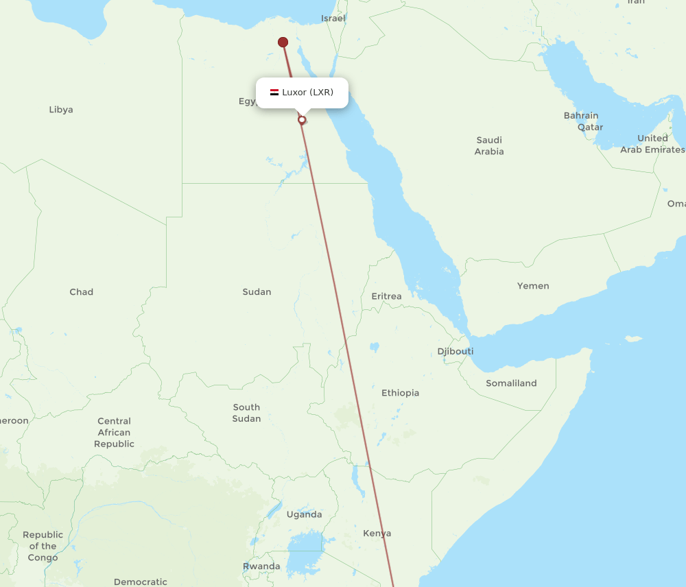 LXR-DAR flight routes