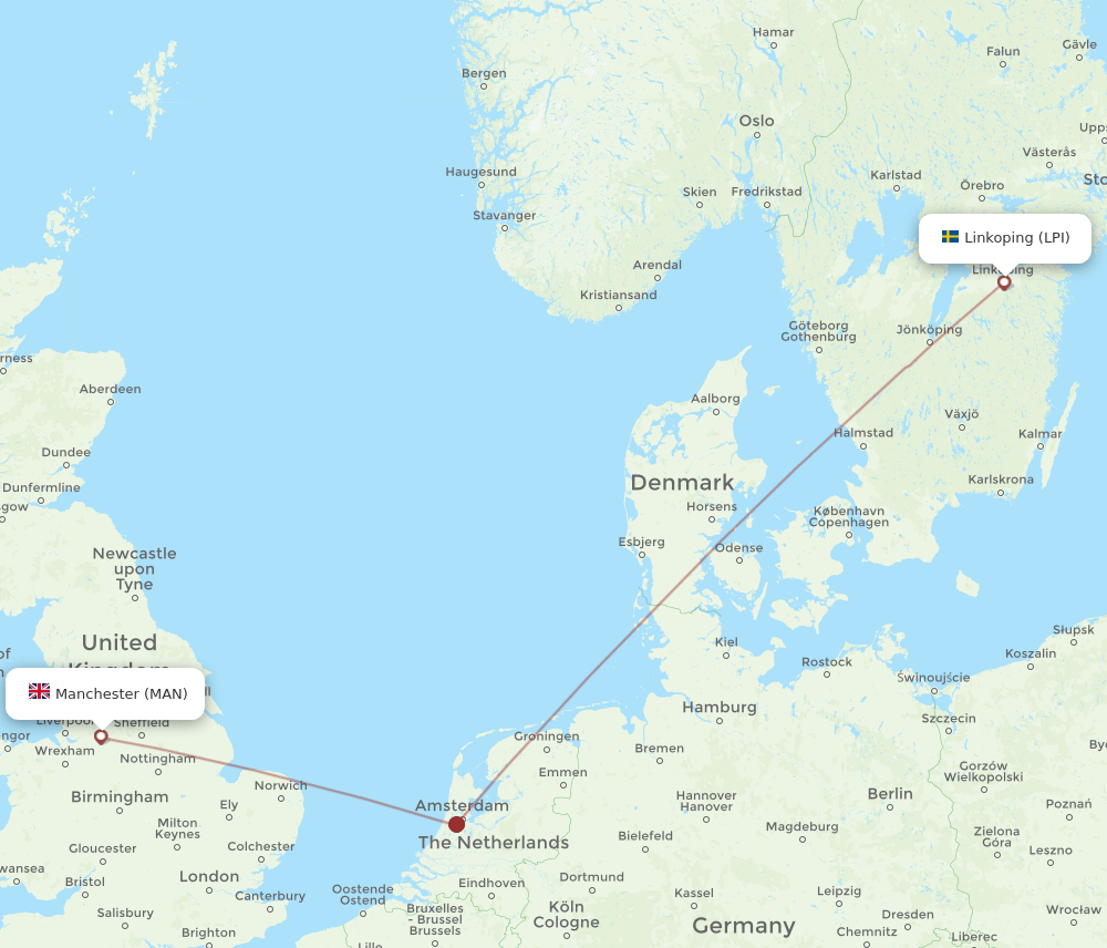 MAN-LPI flight routes
