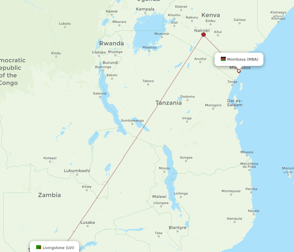 MBA-LVI flight routes