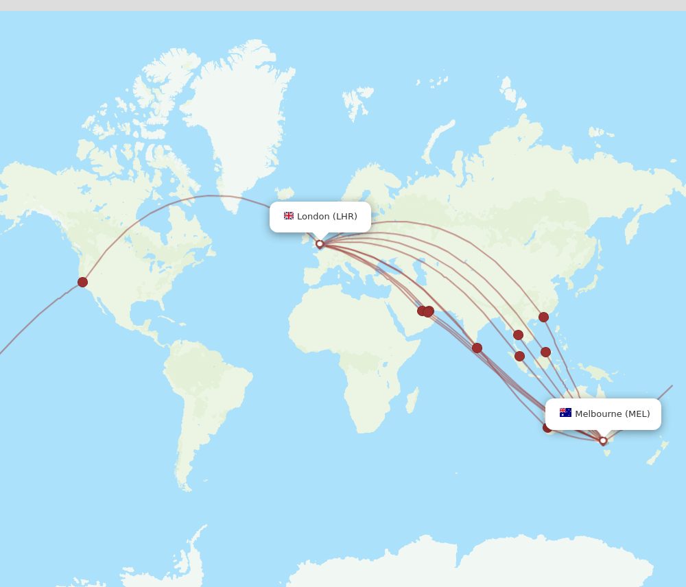 All Flight Routes From Melbourne To London MEL To LHR Flight Routes french-polynesia-sunset-adagold