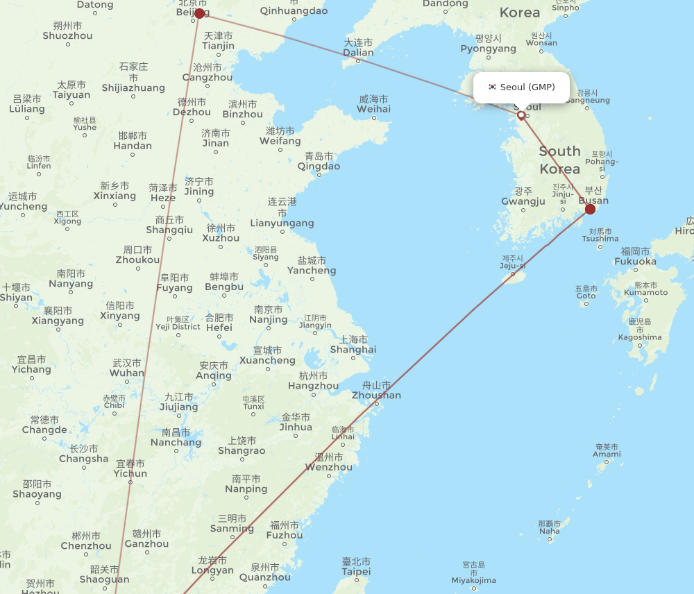 MFM-GMP flight routes