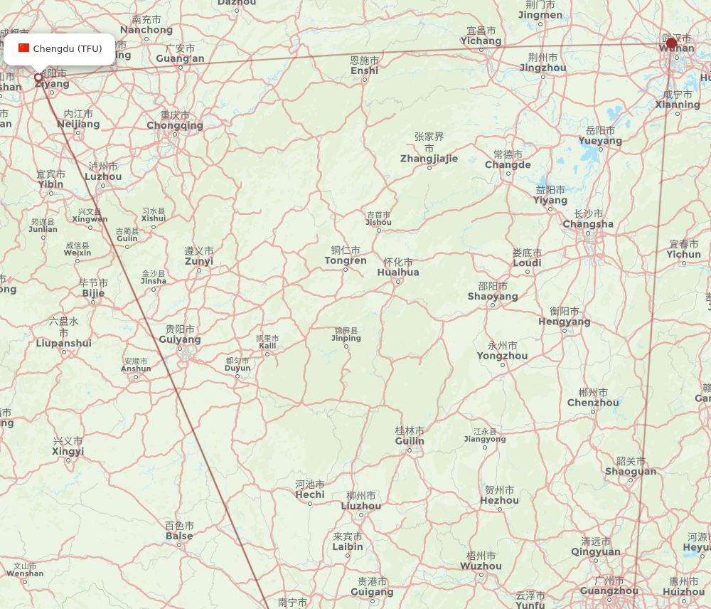 MFM-TFU flight routes