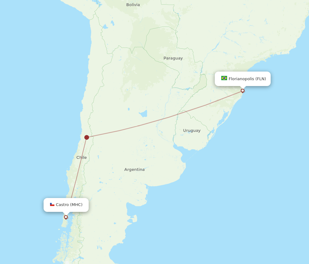 MHC-FLN flight routes