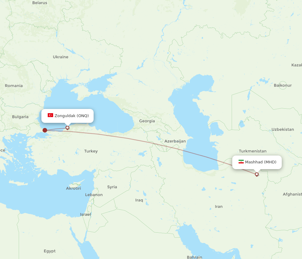 MHD-ONQ flight routes