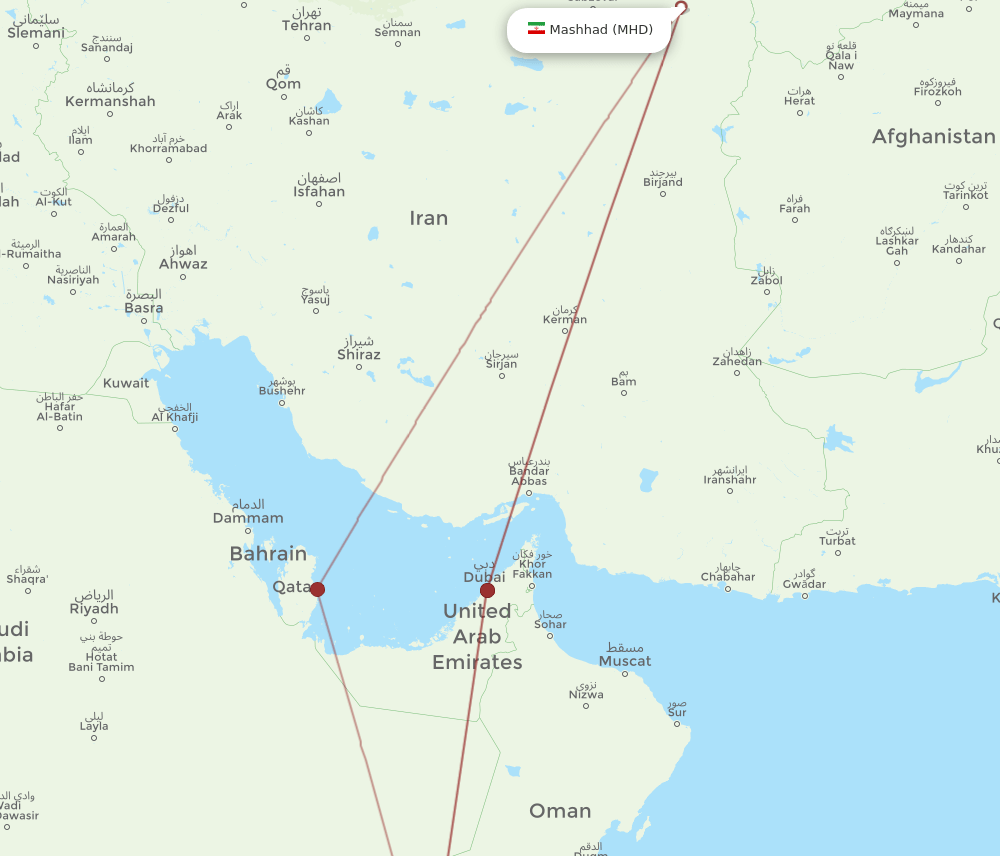 MHD to SLL flights and routes map