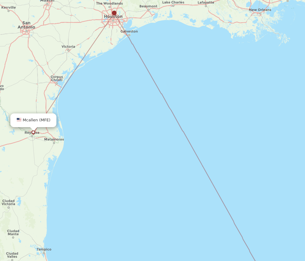 MID-MFE flight routes