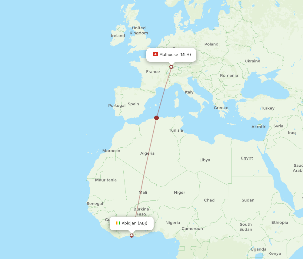 MLH-ABJ flight routes
