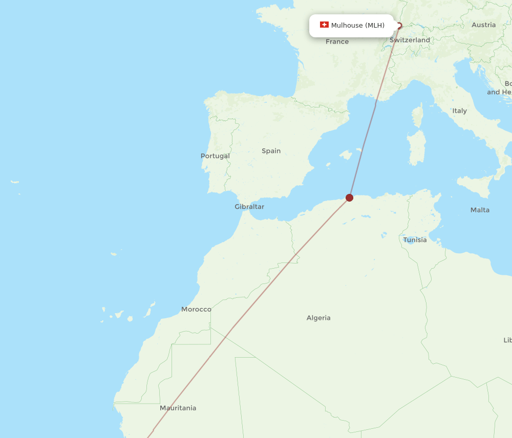 MLH-DSS flight routes