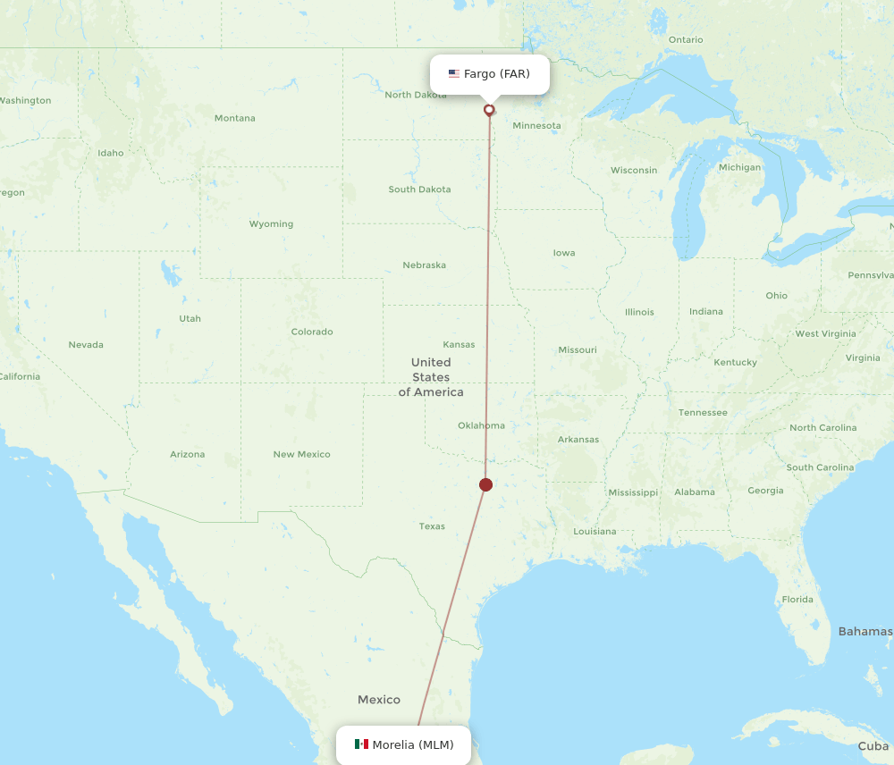 MLM-FAR flight routes