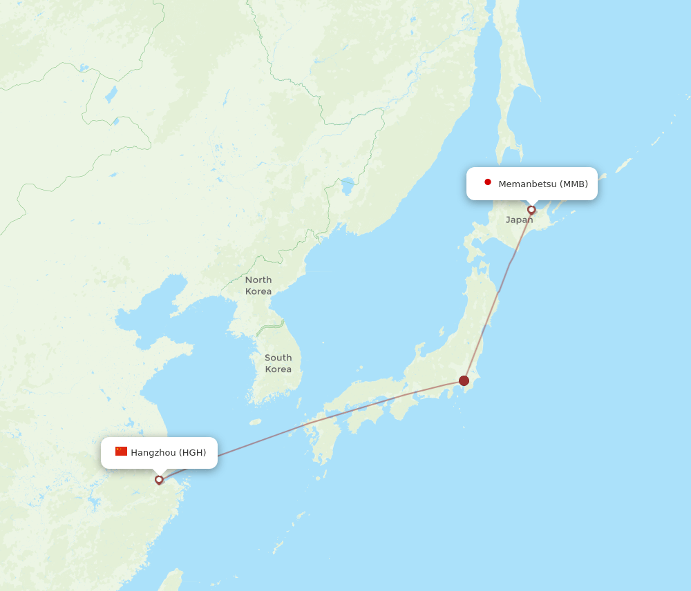 MMB-HGH flight routes
