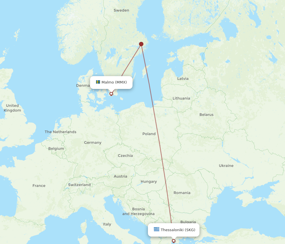 MMX-SKG flight routes