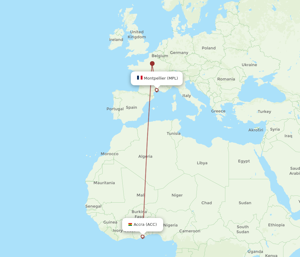 MPL-ACC flight routes