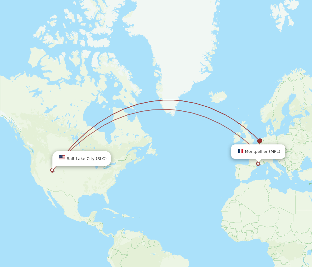 MPL-SLC flight routes